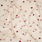 Bio Jersey Naturbelassen Herzen