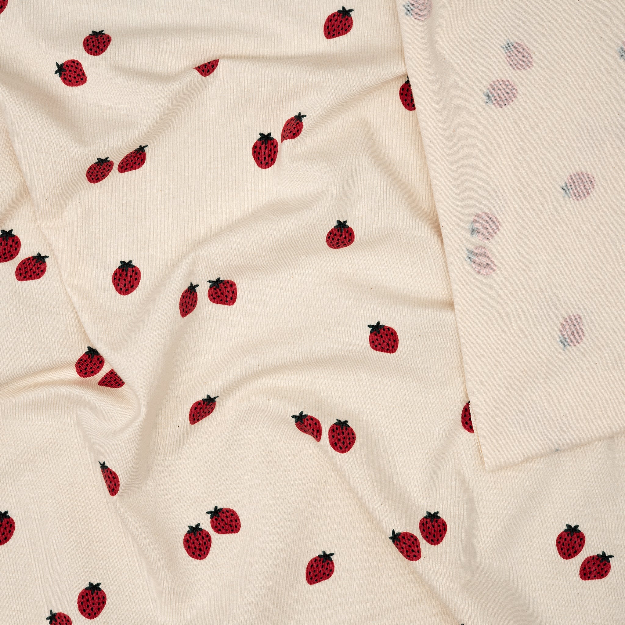 Bio Jersey Naturbelassen Sweety Erdbeeren