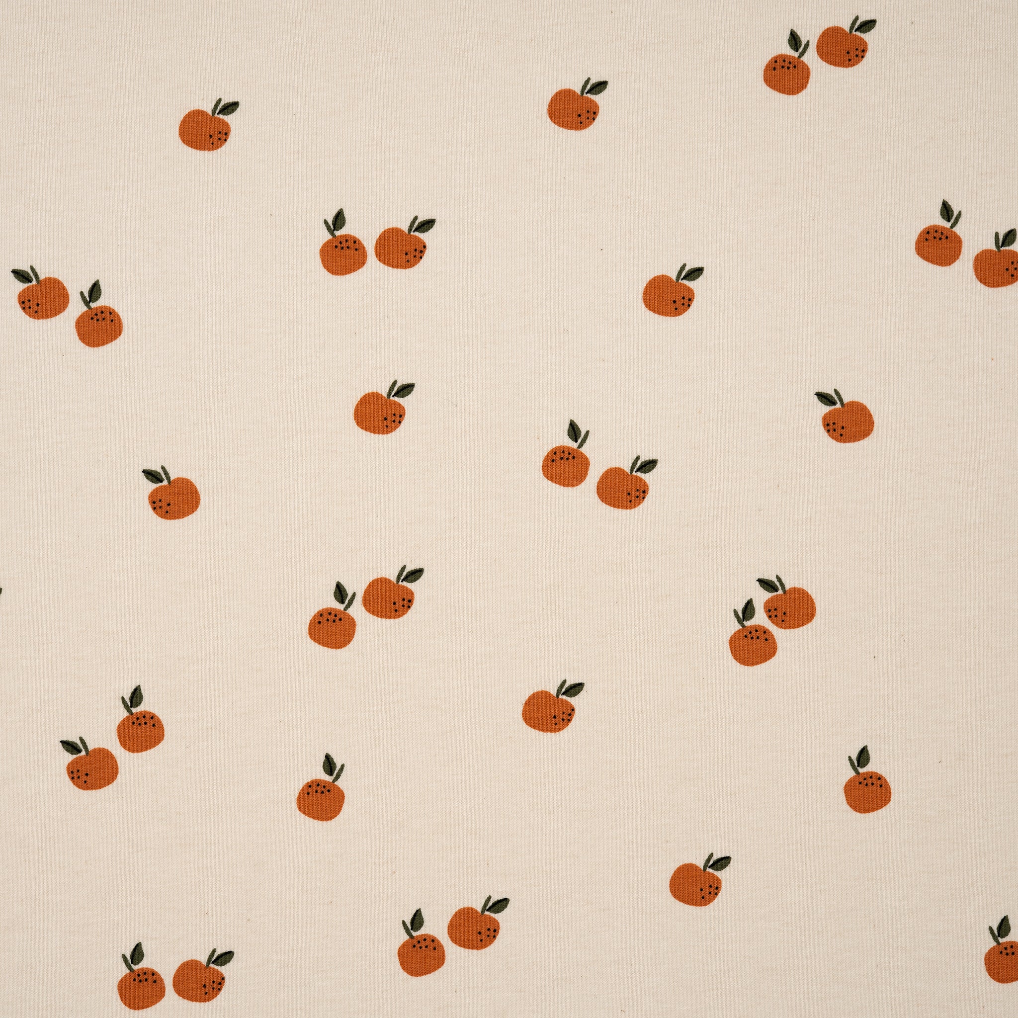 Bio Jersey Naturbelassen Sweety Orangen