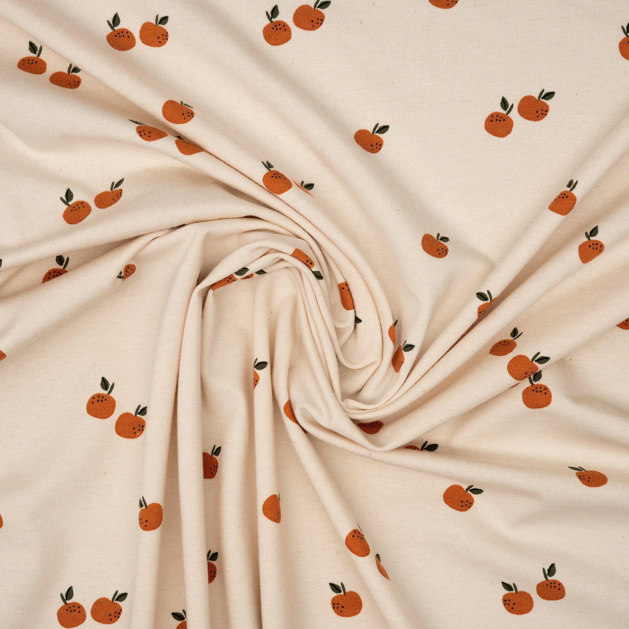 Bio Jersey Naturbelassen Sweety Orangen