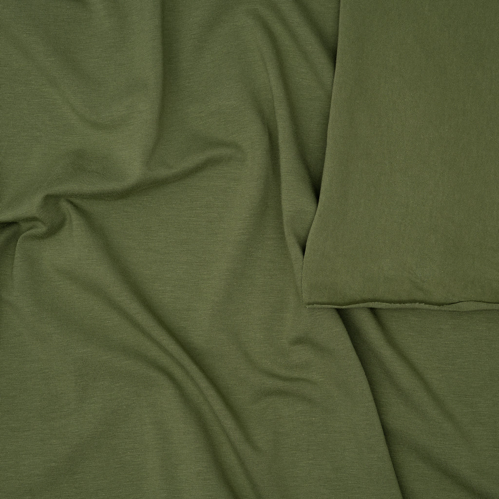 Bio Jersey Olivgrün Hell