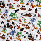 Bio Jersey Pirateninsel Weiß