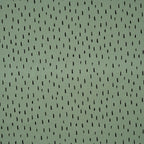 Bio Jersey Rauchgrün Mit Schwarz Kleinen Streifen