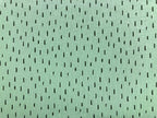 Bio Jersey rauchgrün mit schwarz kleinen Streifen