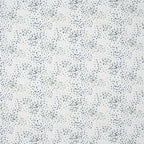 Bio Jersey Rauchmint Petrol Beige Punkte | Stoffwerk