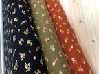 Bio Jersey Rostrot Blume | Stoffwerk