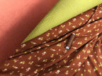 Bio Jersey rostrot Blume