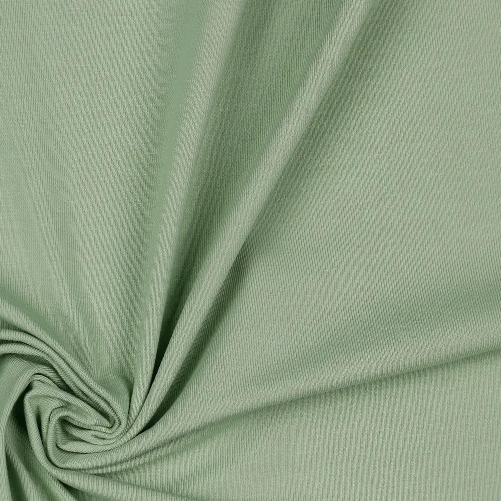 Bio Jersey Salbeigrün | Stoffwerk