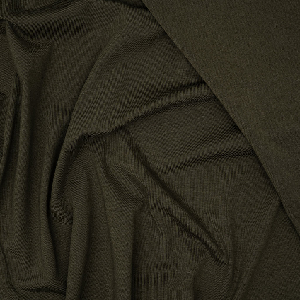 Bio Jersey Schlangengrün | Stoffwerk