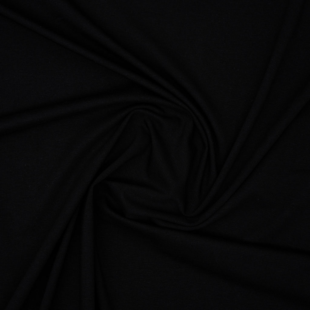 Bio Jersey Schwarz | Stoffwerk