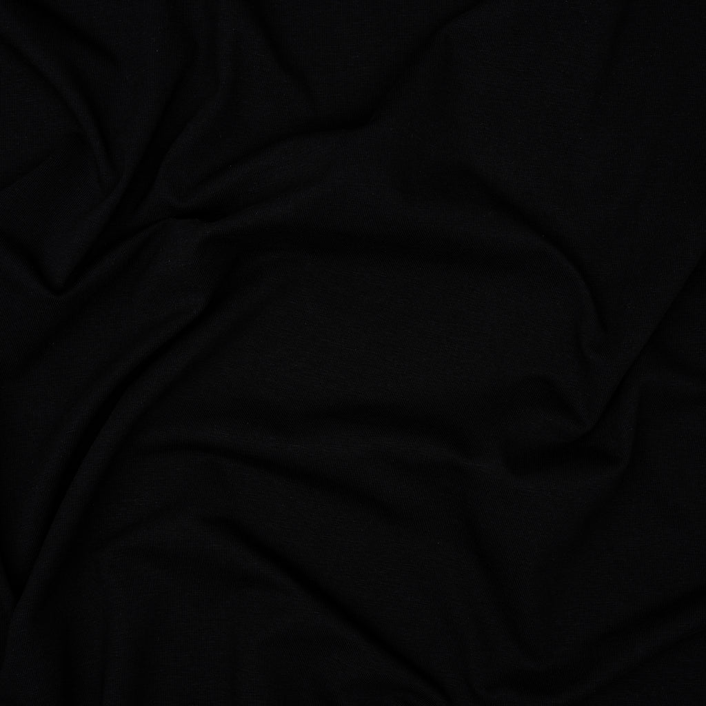 Bio Jersey Schwarz | Stoffwerk