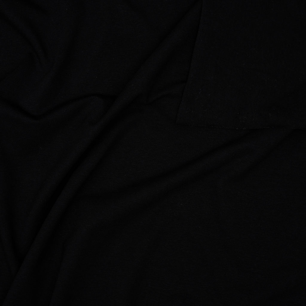 Bio Jersey Schwarz | Stoffwerk