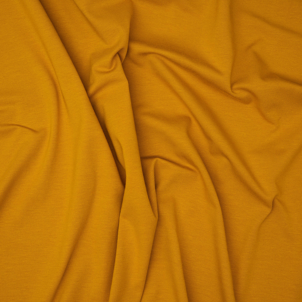 Bio Jersey Senf | Stoffwerk