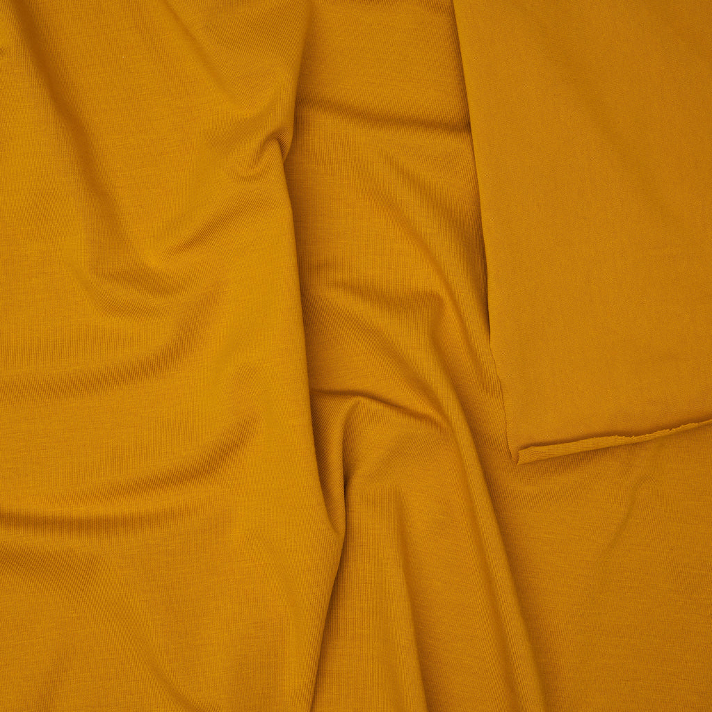 Bio Jersey Senf | Stoffwerk