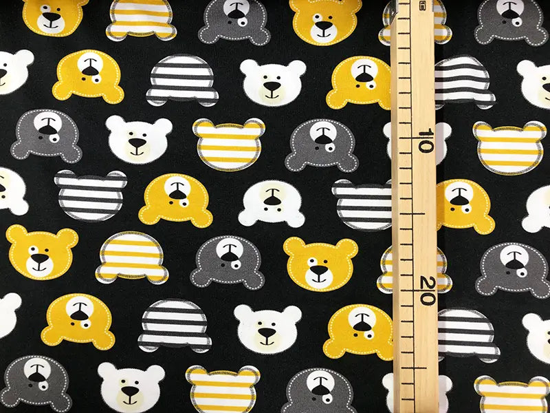 Bio Jersey Teddy Gelb | Stoffwerk