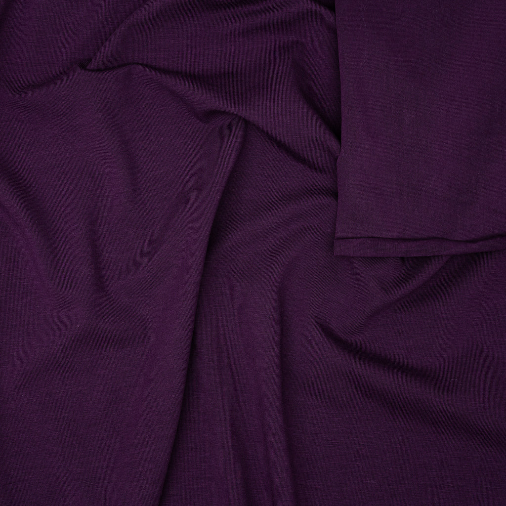 Bio Jersey Violett | Stoffwerk