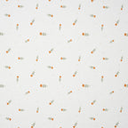 Bio Jersey Wasserfarben Cognacblume | Stoffwerk