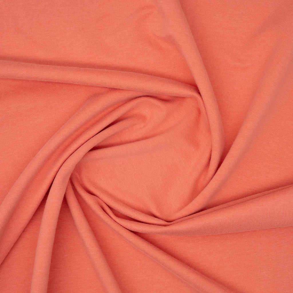 Bio Kuschelsweat Apricot | Stoffwerk