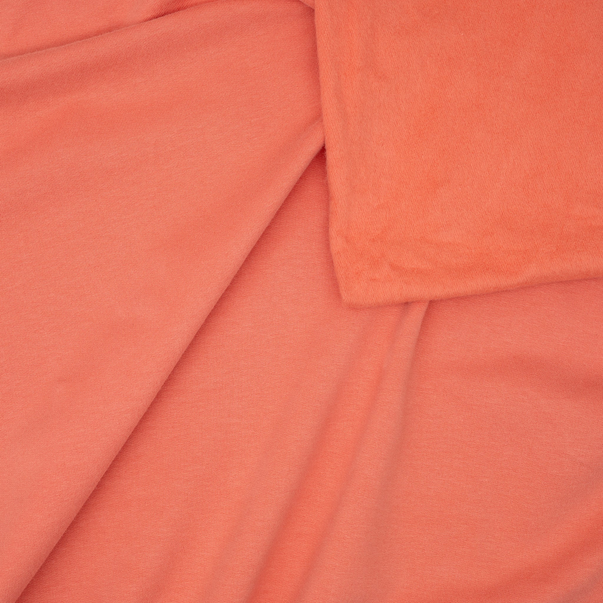 Bio Kuschelsweat Apricot | Stoffwerk