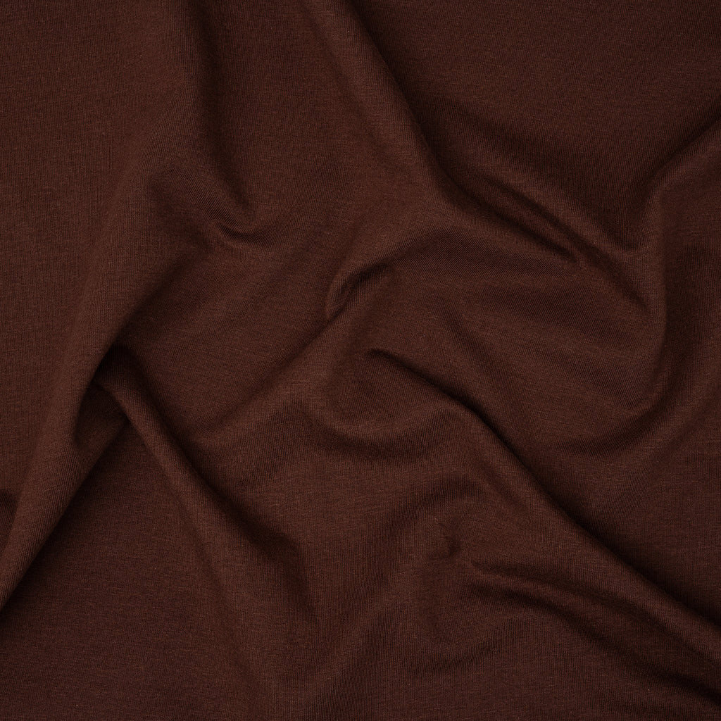Bio Kuschelsweat Braun | Stoffwerk