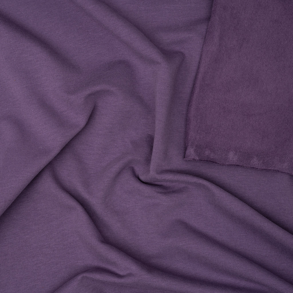 Bio Kuschelsweat Lila | Stoffwerk