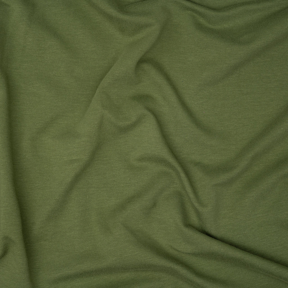 Bio Kuschelsweat Olivgrün Hell | Stoffwerk