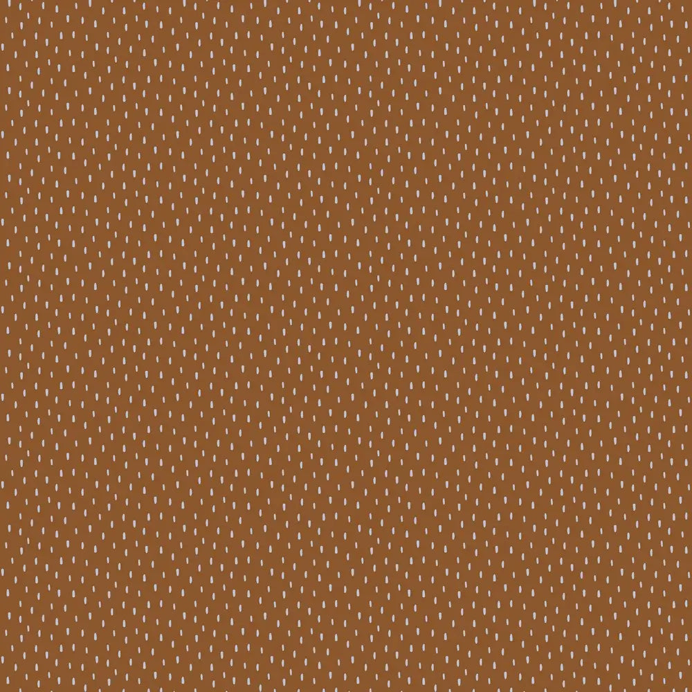 Bio Kuschelsweat Rehkitz cognac dunkel