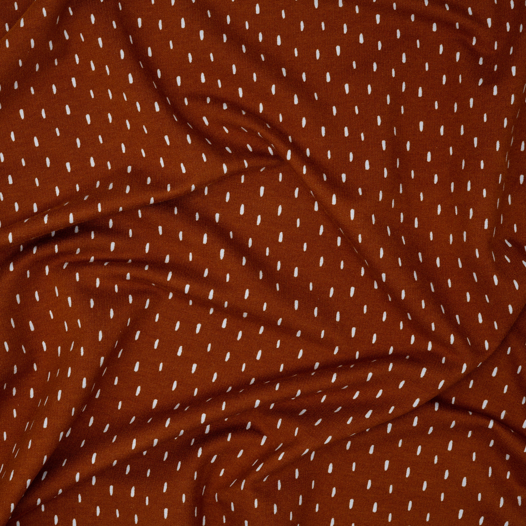 Bio Kuschelsweat Rehkitz Cognac Dunkel