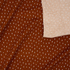 Bio Kuschelsweat Rehkitz Cognac Dunkel