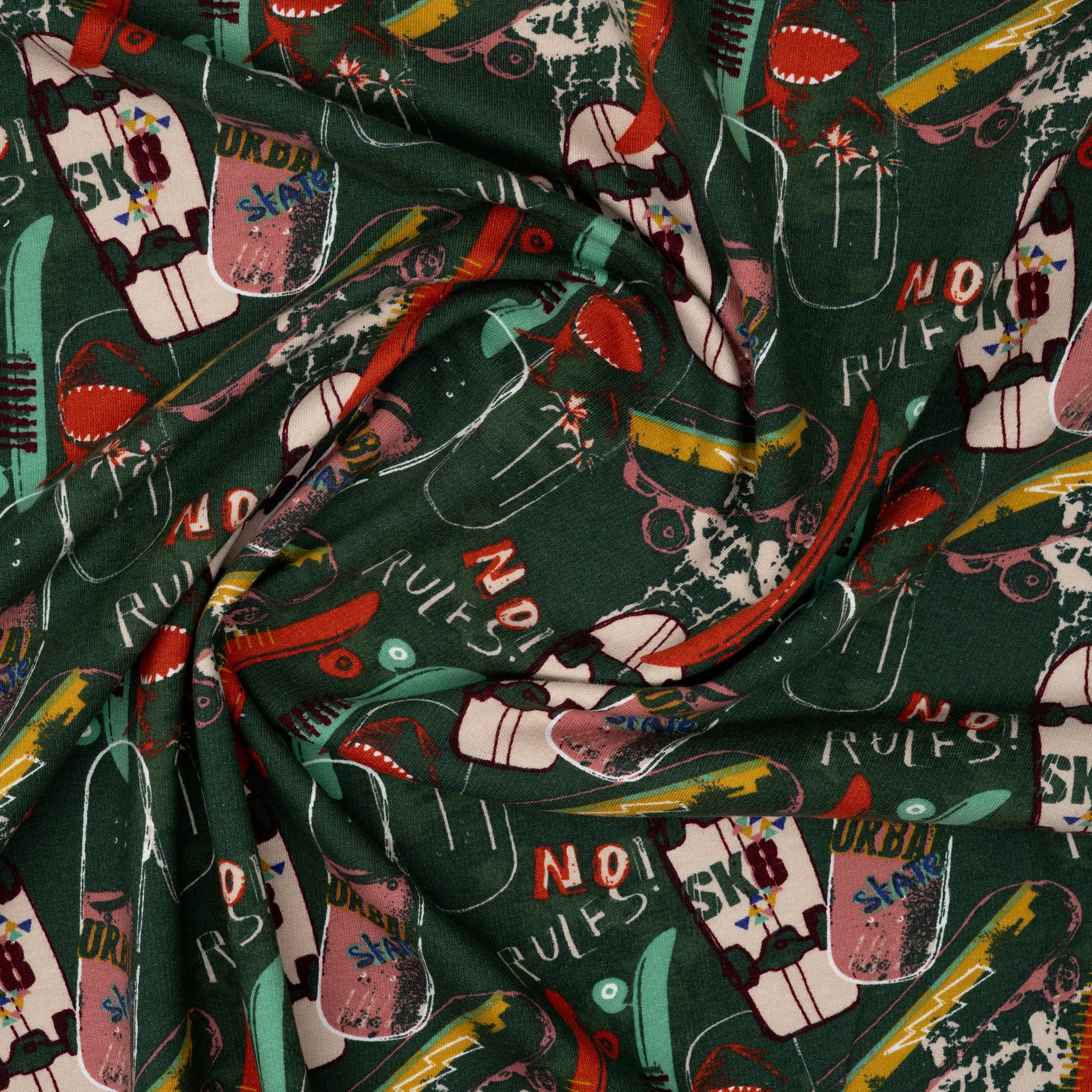 Bio Kuschelsweat Skateboard | Stoffwerk