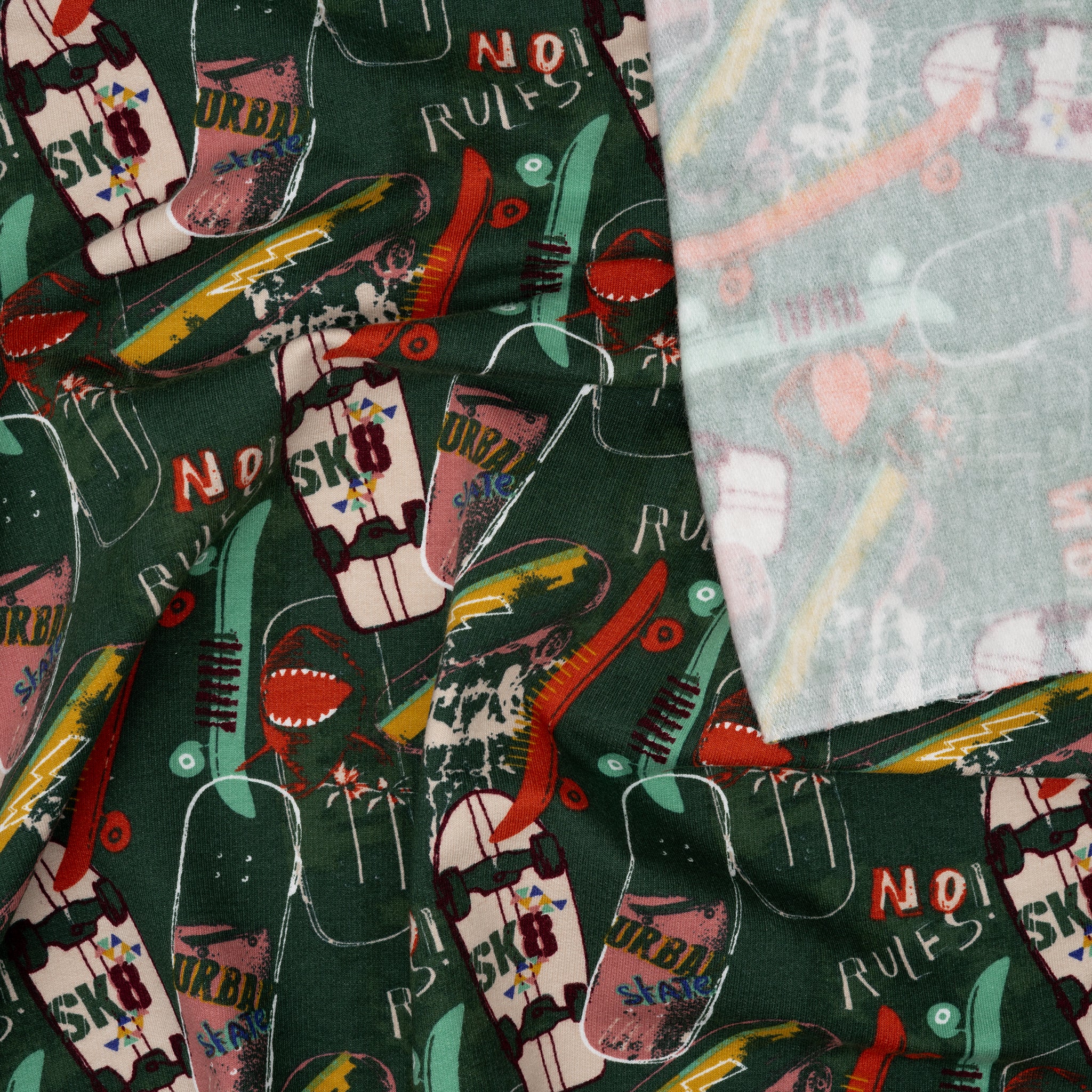 Bio Kuschelsweat Skateboard | Stoffwerk