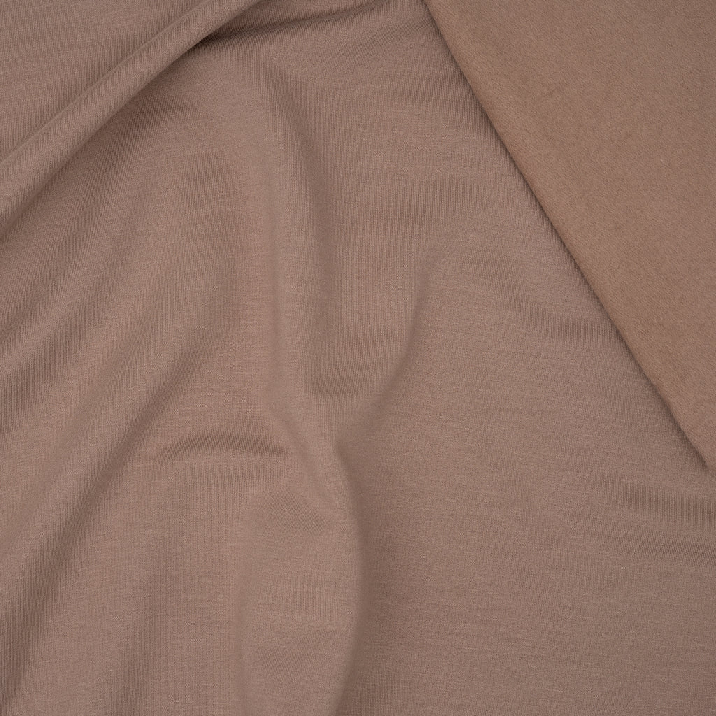 Bio Kuschelsweat Taupe | Stoffwerk