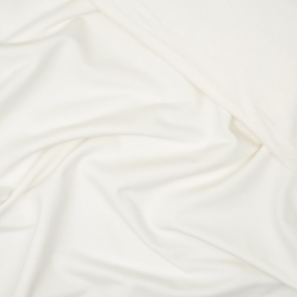 Bio Kuschelsweat Weiß Ecru