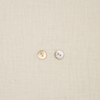 Bio Makassar-Perlmuttknopf Naturbeige (12,5 mm)
