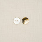 Bio Makassar-Perlmuttknopf Naturbeige (23 mm)