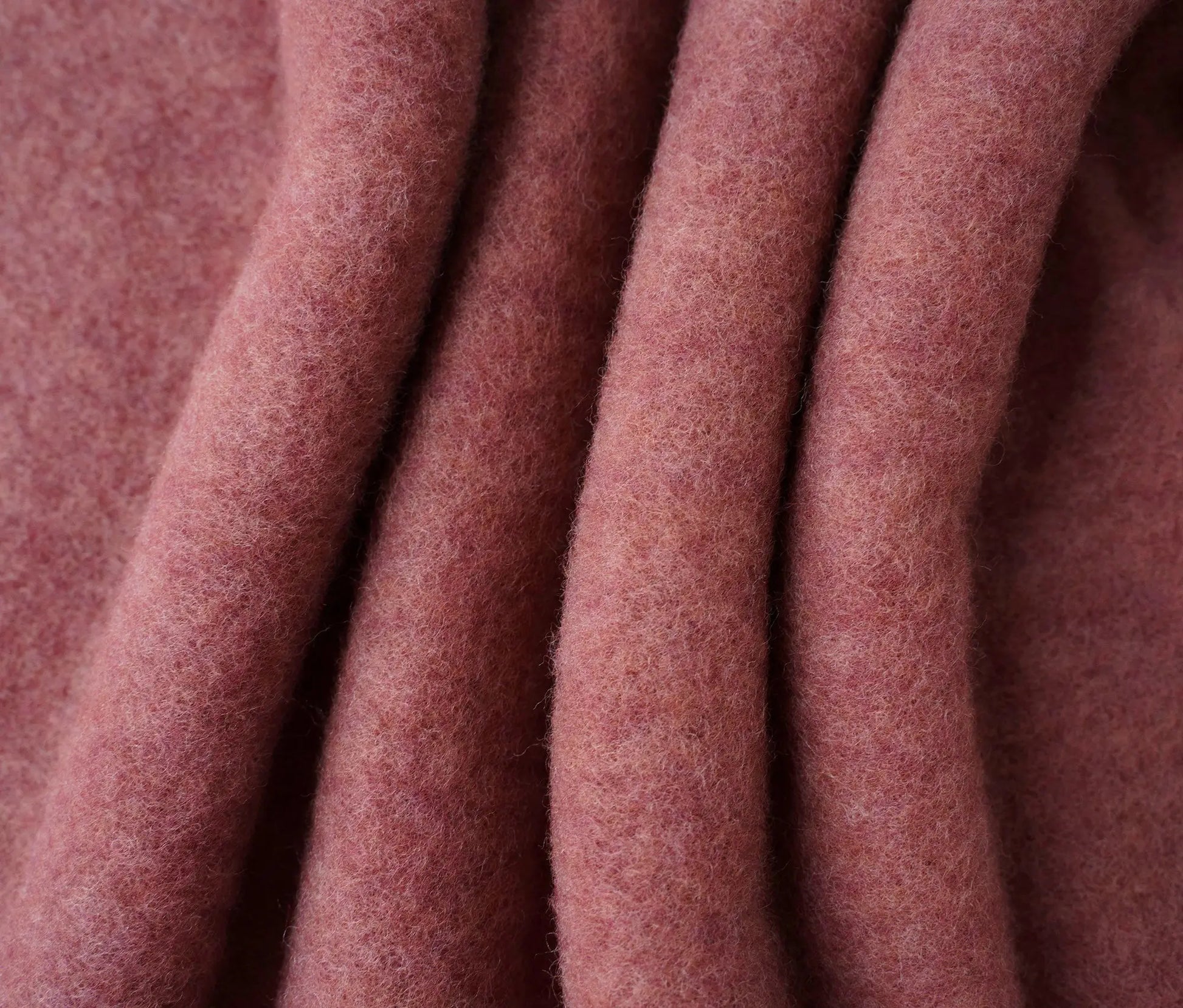 Bio Merino Wollfleece altrosa meliert
