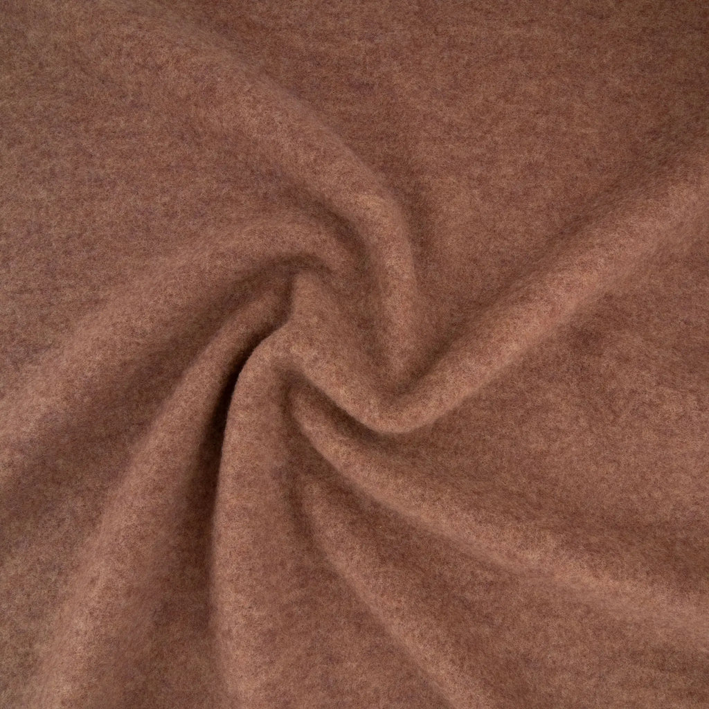 Bio Merino Wollfleece Altrosa meliert