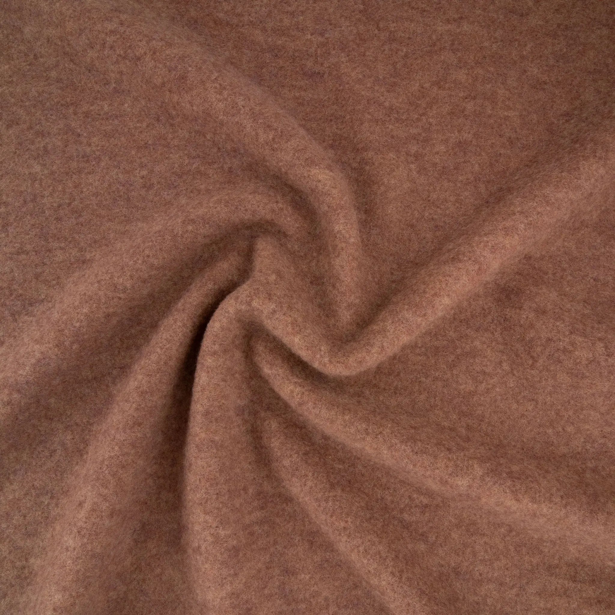 Bio Merino Wollfleece Altrosa meliert