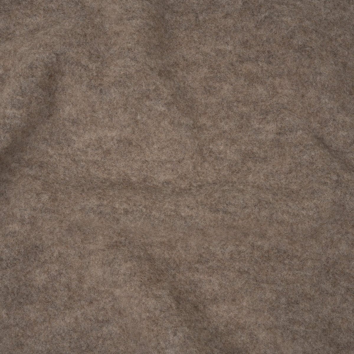 Bio Merino Wollfleece Beige Melange | Stoffwerk