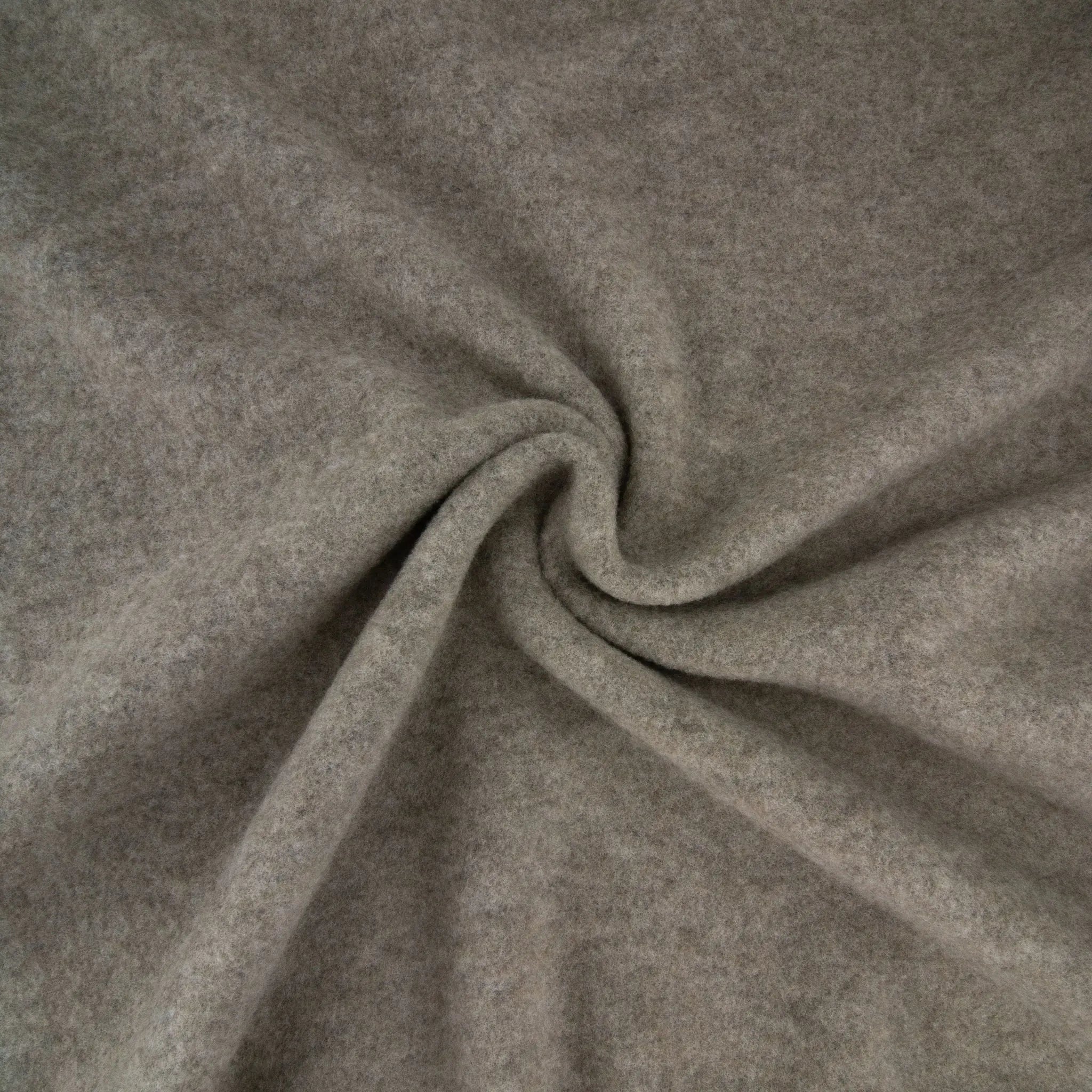 Bio Merino Wollfleece Beige meliert