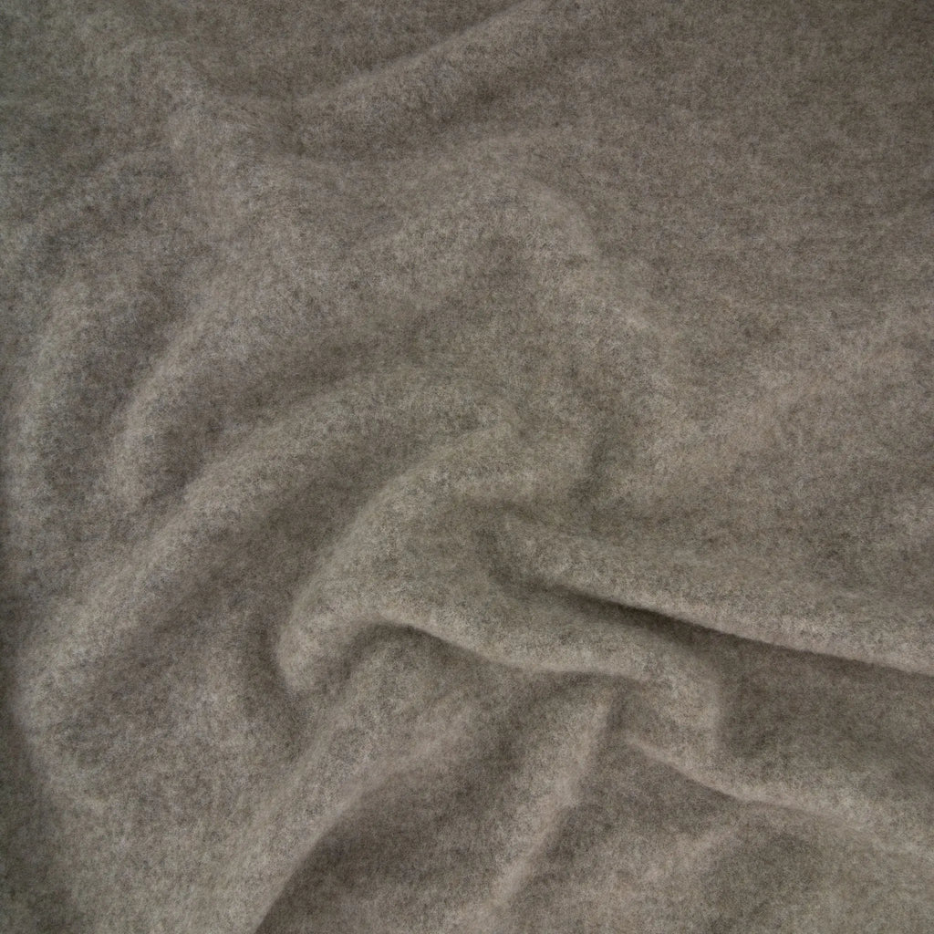 Bio Merino Wollfleece Beige meliert