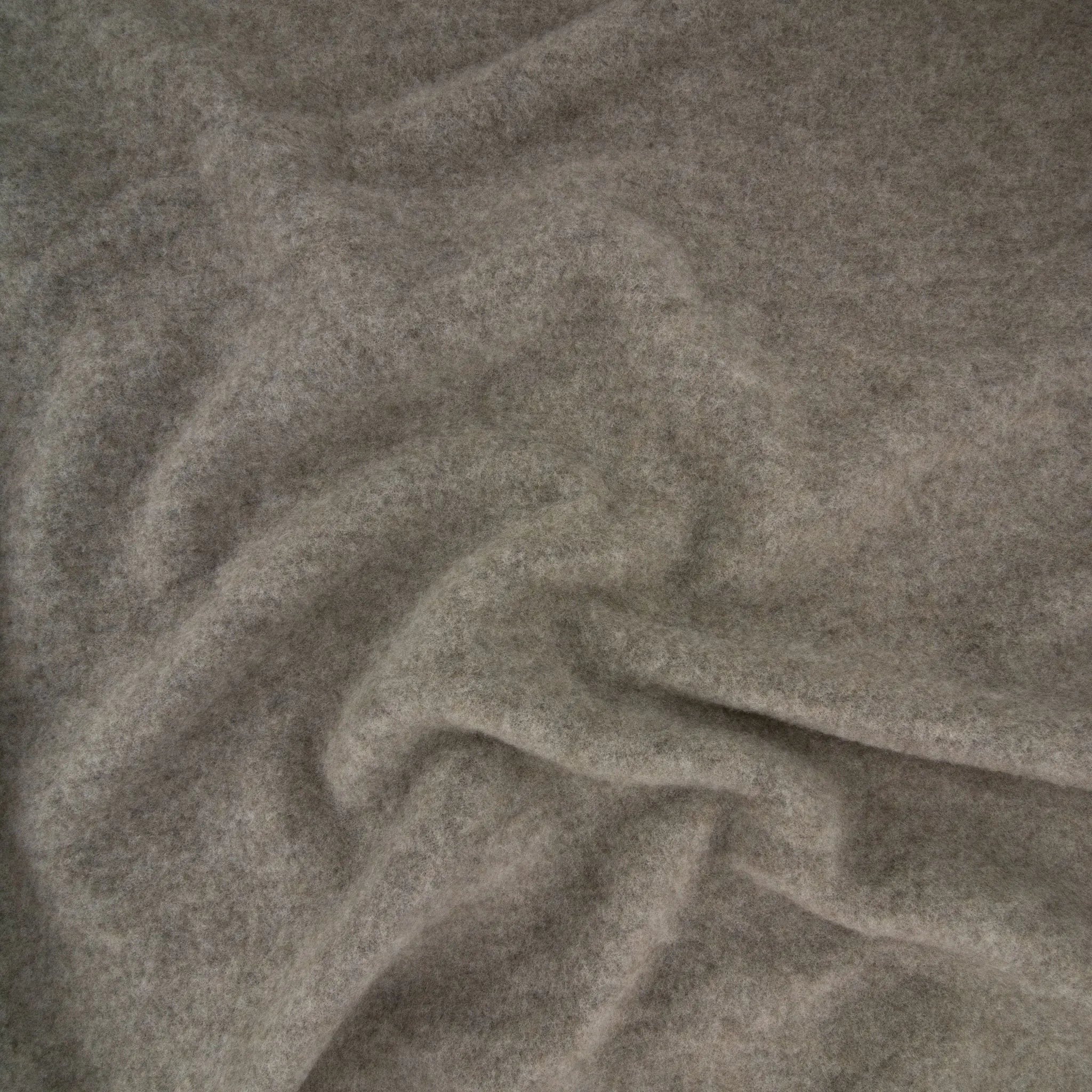 Bio Merino Wollfleece Beige meliert