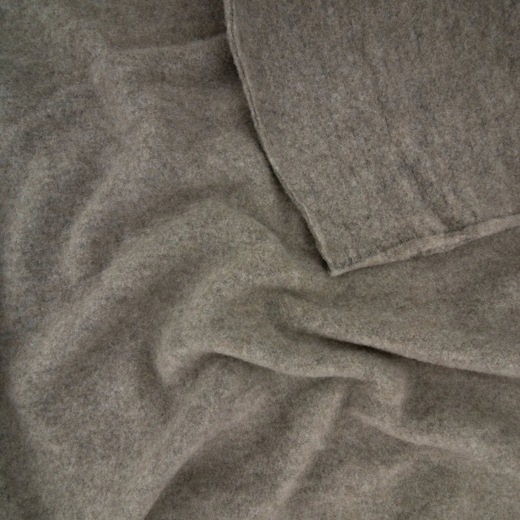 Bio Merino Wollfleece Beige meliert