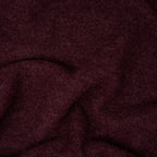 Bio Merino Wollfleece Bordeaux Melange