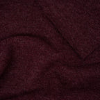 Bio Merino Wollfleece Bordeaux Melange