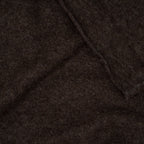 Bio Merino Wollfleece Dunkelbraun Melange