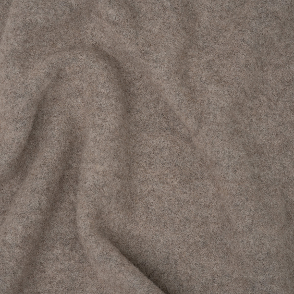 Bio Merino Wollfleece Greige Melange