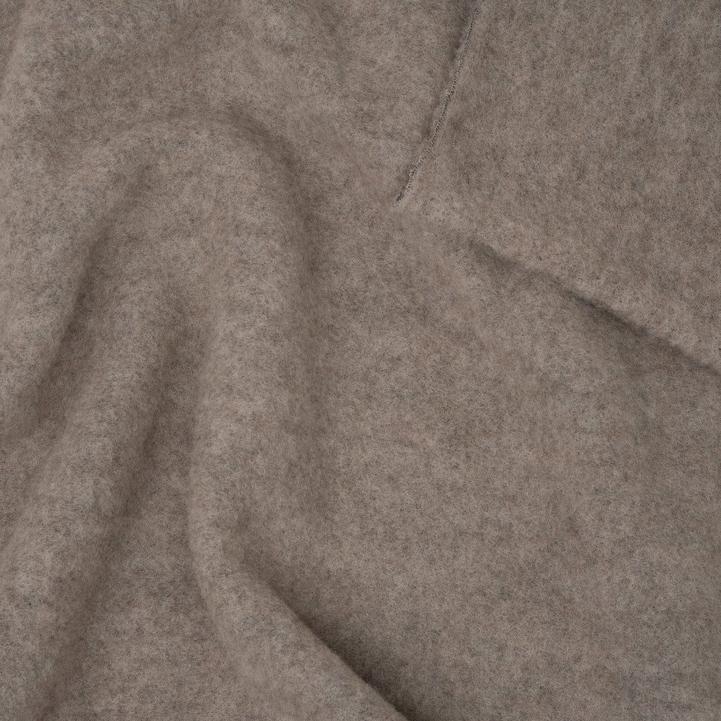 Bio Merino Wollfleece Greige Melange