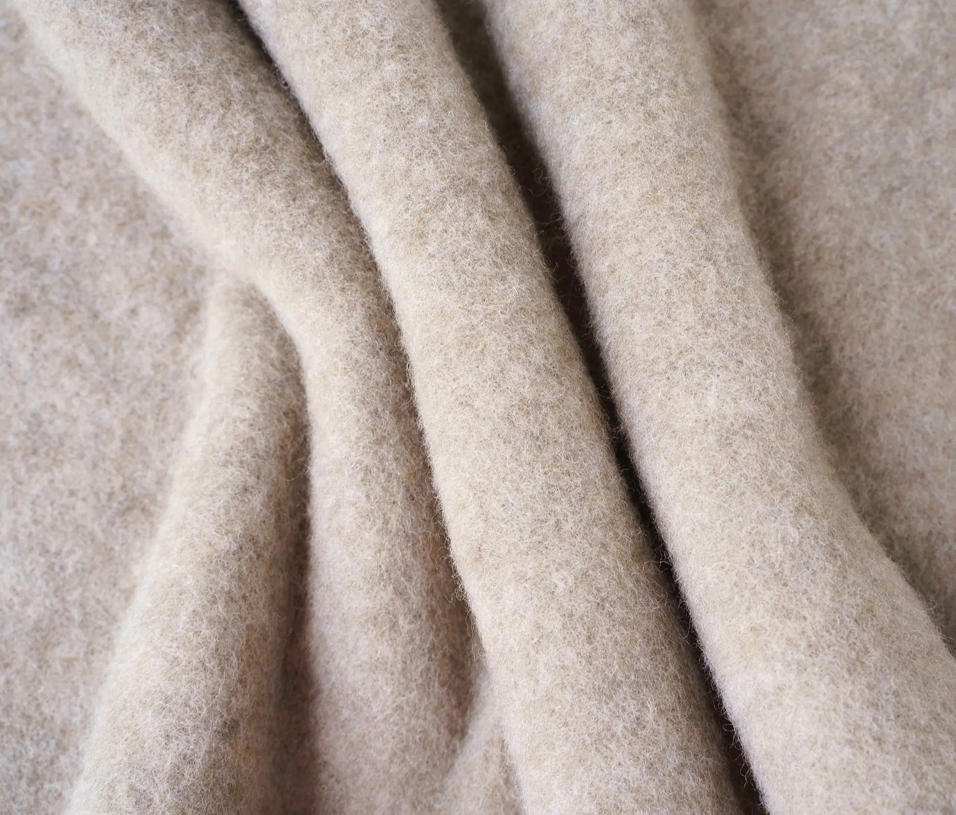 Bio Merino Wollfleece sand meliert
