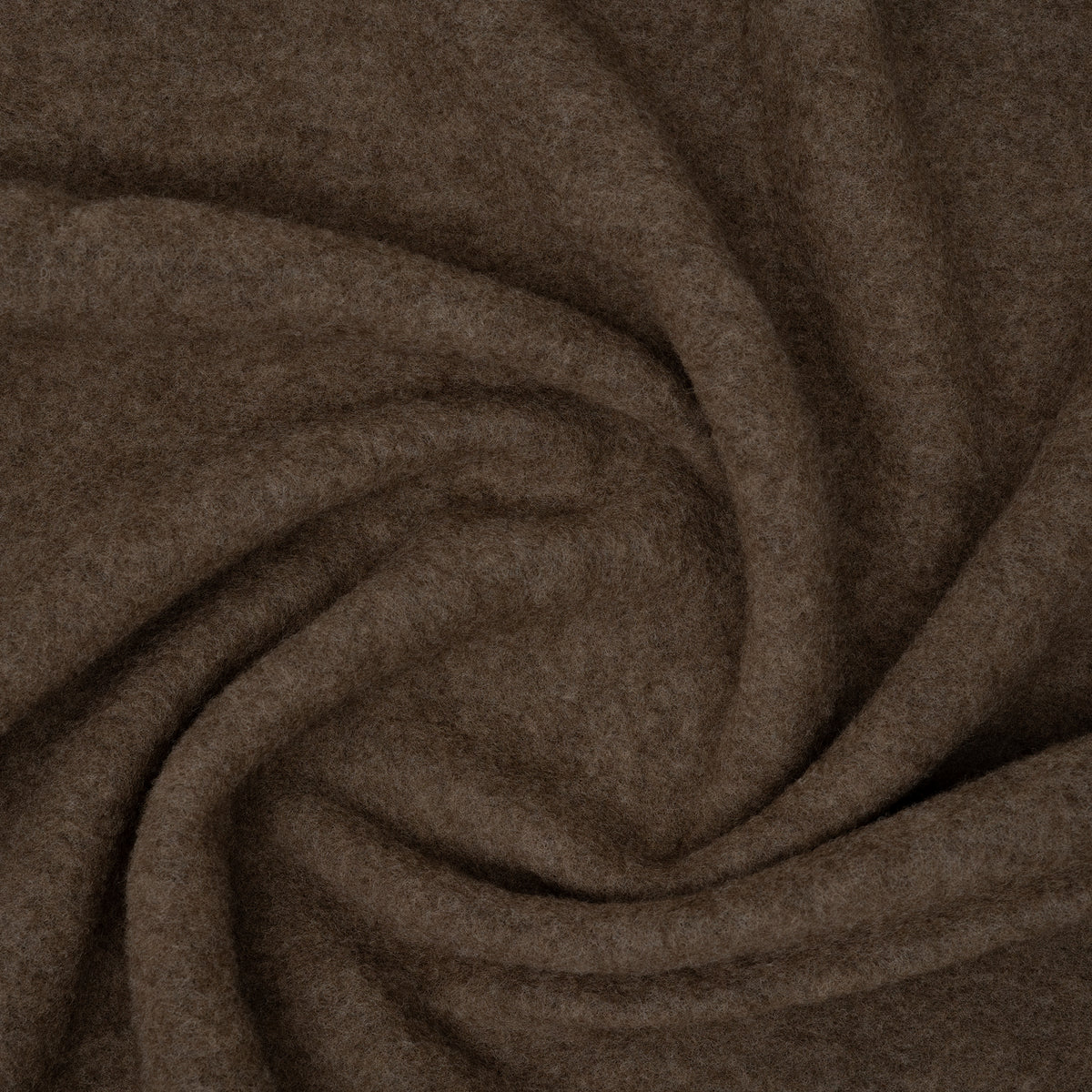 Bio Merino Wollfleece Schokobraun Melange